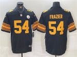 Pittsburgh Steelers #54 Zach Frazier Black Color Rush Untouchable Limited Stitched Jersey