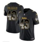 Pittsburgh Steelers #43 Troy Polamalu Black 2023 F.U.S.E. Smoke Vapor Untouchable Limited Stitched Jersey