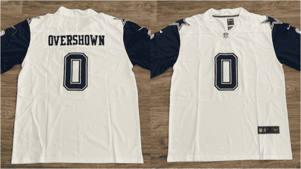 Dallas Cowboys #0 DeMarvion Overshown White Vapor Untouchable Limited Stitched Football Jersey