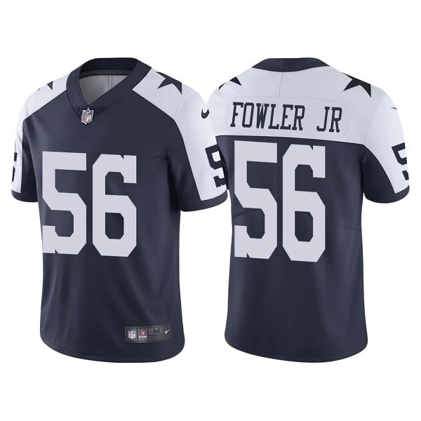 Dallas Cowboys #56 Dante Fowler Jr. White Vapor Limited Stitched Jersey