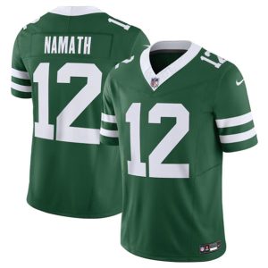 New York Jets #12 Joe Namath Green 2024 F.U.S.E. Vapor Limited Stitched Jersey