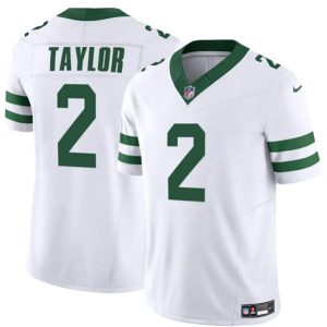 New York Jets #2 Tyrod Taylor White 2024 F.U.S.E. Vapor Untouchable Limited Stitched Jersey