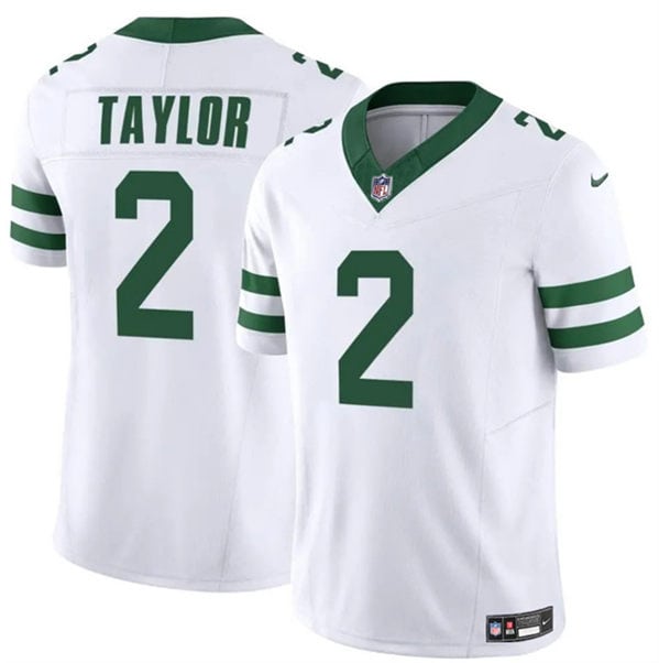 New York Jets #2 Tyrod Taylor White 2024 F.U.S.E. Vapor Untouchable Limited Stitched Jersey