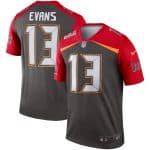 Tampa Bay Buccaneers #13 Mike Evans Grey Inverted Legend Jersey