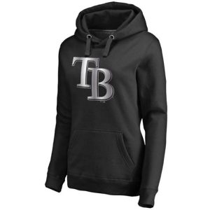 Tampa Bay Rays Platinum Collection Pullover Hoodie Black