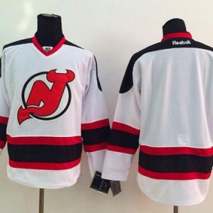 Devils Blank White Stitched Jersey