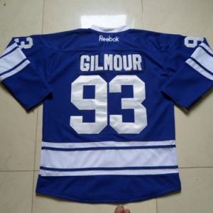 Maple Leafs #93 Doug Gilmour Blue Third Stitched Jersey