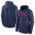 Boston Red Sox Navy Pregame Performance Pullover Hoodie