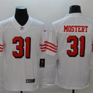 San Francisco 49ers #31 Raheem Mostert New White Vapor Untouchable Limited Stitched Jersey