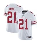 San Francisco 49ers #21 Frank Gore White Vapor Untouchable Limited Stitched Jersey