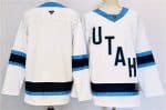 Utah Club Blank White Stitched Jersey