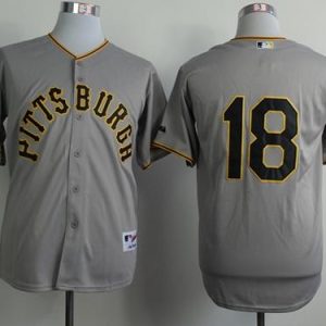 Pirates #18 Neil Walker Grey 1953 Turn Back The Clock Stitched Jersey