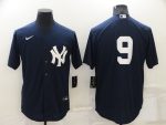 New York Yankees #9 Roger Maris Navy Cool Base Stitched Jersey