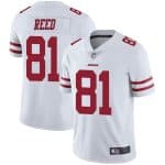 San Francisco 49ers #81 Jordan Reed White Vapor Untouchable Limited Stitched Jersey