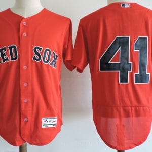 Boston Red Sox #41 Chris Sale Red Elite Stitched Jersey