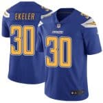 Los Angeles Chargers #30 Austin Ekeler Royal Blue Vapor Untouchable Limited Stitched Jersey