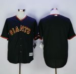 Giants Blank Black New Cool Base Fashion Stitched Jersey