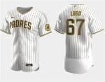 San Diego Padres #67 Seth Lugo White Flex Base Stitched Jersey