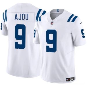 Indianapolis Colts #9 Ajou Ajou White 2025 F.U.S.E. Vapor Limited Stitched Jersey