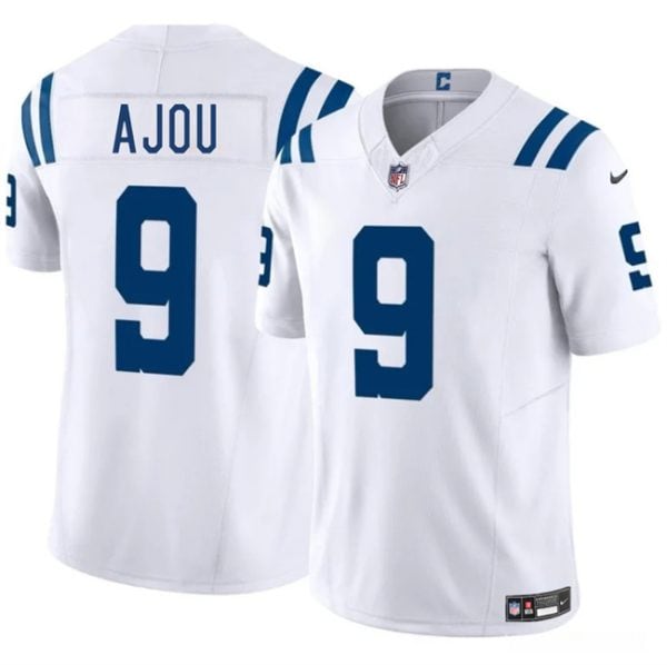 Indianapolis Colts #9 Ajou Ajou White 2025 F.U.S.E. Vapor Limited Stitched Jersey
