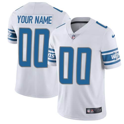 Lions Customized White Vapor Untouchable Limited Stitched Jersey