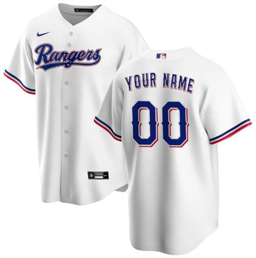 Texas Rangers Customized Stitched MLB Jersey