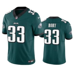 Philadelphia Eagles #33 Bradley Roby Green 2023 F.U.S.E. Vapor Untouchable Limited Stitched Jersey