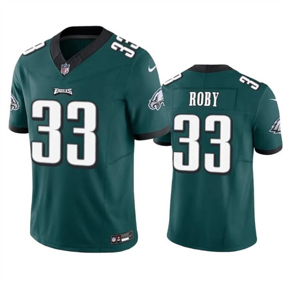 Philadelphia Eagles #33 Bradley Roby Green 2023 F.U.S.E. Vapor Untouchable Limited Stitched Jersey