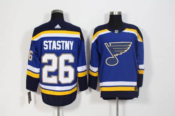 Adidas St. Louis Blues #26 Paul Stastny Blue Stitched Jersey