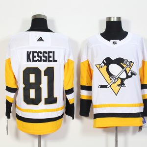 Pittsburgh Penguins #81 Phil Kessel White Stitched Adidas Jersey