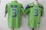 Seattle Seahawks #3 Russell Wilson Green Stitched Vapor Untouchable Limited Nike Jersey