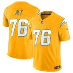 Los Angeles Chargers #76 Joe Alt Gold 2025 F.U.S.E. Alternate Vapor Limited Stitched Jersey