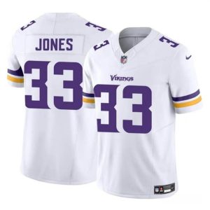 Minnesota Vikings #33 Aaron Jones White F.U.S.E. Vapor Untouchable Limited Stitched Jersey
