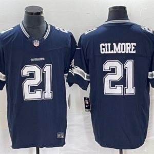 Dallas Cowboys #21 Stephon Gilmore Navy 2023 F.U.S.E. Limited Stitched Jersey