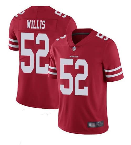 San Francisco 49ers #52 Patrick Willis Red Vapor Untouchable Limited Stitched Jersey