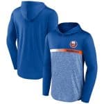 New York Islanders Blue Podium Defender Pullover Hoodie