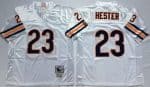 Mitchell Ness Bears #23 Devin Hester White Small No. Throwback Stitched Jersey