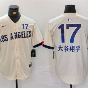 Los Angeles Dodgers #17 ´ó¹ÈÏèÆ½ Cream 2024 City Connect Limited Stitched Jersey