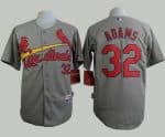 Cardinals #32 Matt Adams Grey Cool Base Stitched Jersey