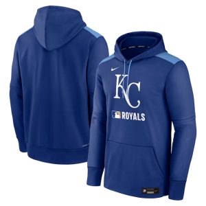 Kansas City Royals Royal Collection Performance Pullover Hoodie