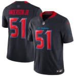 Houston Texans #51 Will Anderson Jr. Navy 2024 2nd Alternate F.U.S.E Vapor Stitched Jersey