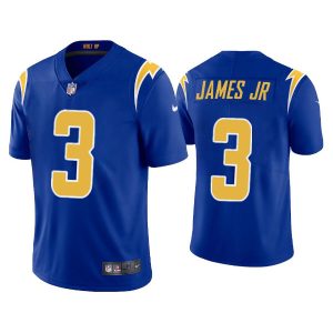 Los Angeles Chargers #3 Derwin James Jr. Royal Vapor Untouchable Limited Stitched Jersey