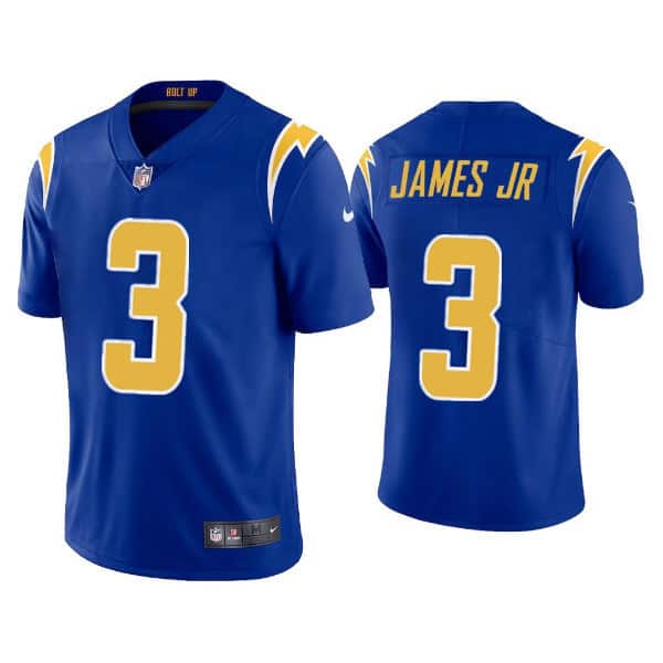 Los Angeles Chargers #3 Derwin James Jr. Royal Vapor Untouchable Limited Stitched Jersey