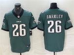 Philadelphia Eagles #26 Saquon Barkley Green 2024 New Vapor Untouchable Limited Football Stitched Jersey