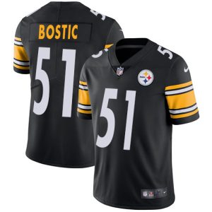 Pittsburgh Steelers #51 Jon Bostic Black Vapor Untouchable Limited Stitched Jersey
