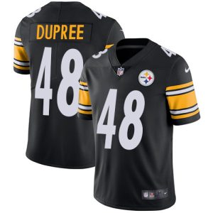 Pittsburgh Steelers #48 Bud Dupree Black Vapor Untouchable Limited Stitched Jersey