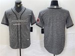 Tampa Bay Buccaneers Blank Gray Cool Base Stitched Jersey