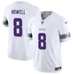 Minnesota Vikings #8 Sam Howell White 2025 F.U.S.E. Winter Warrior Limited Football Stitched Jersey
