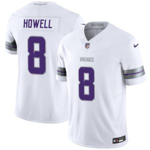 Minnesota Vikings #8 Sam Howell White 2025 F.U.S.E. Winter Warrior Limited Football Stitched Jersey