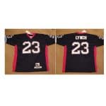 Buffalo Bills #23 Marshawn Lynch Black Mitchell and Ness Throwback Stitched Jersey
